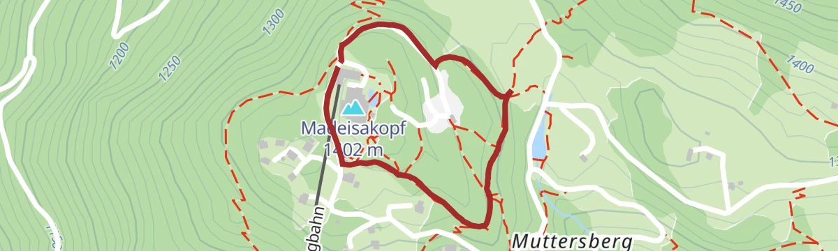Route map: Madeisa-Rundweg